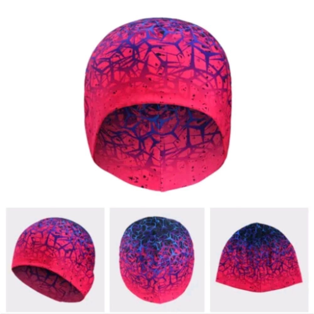 Windproof Skull Cap Helmet Liner Winter Thermal Cycling Beanie Hat For Men Women